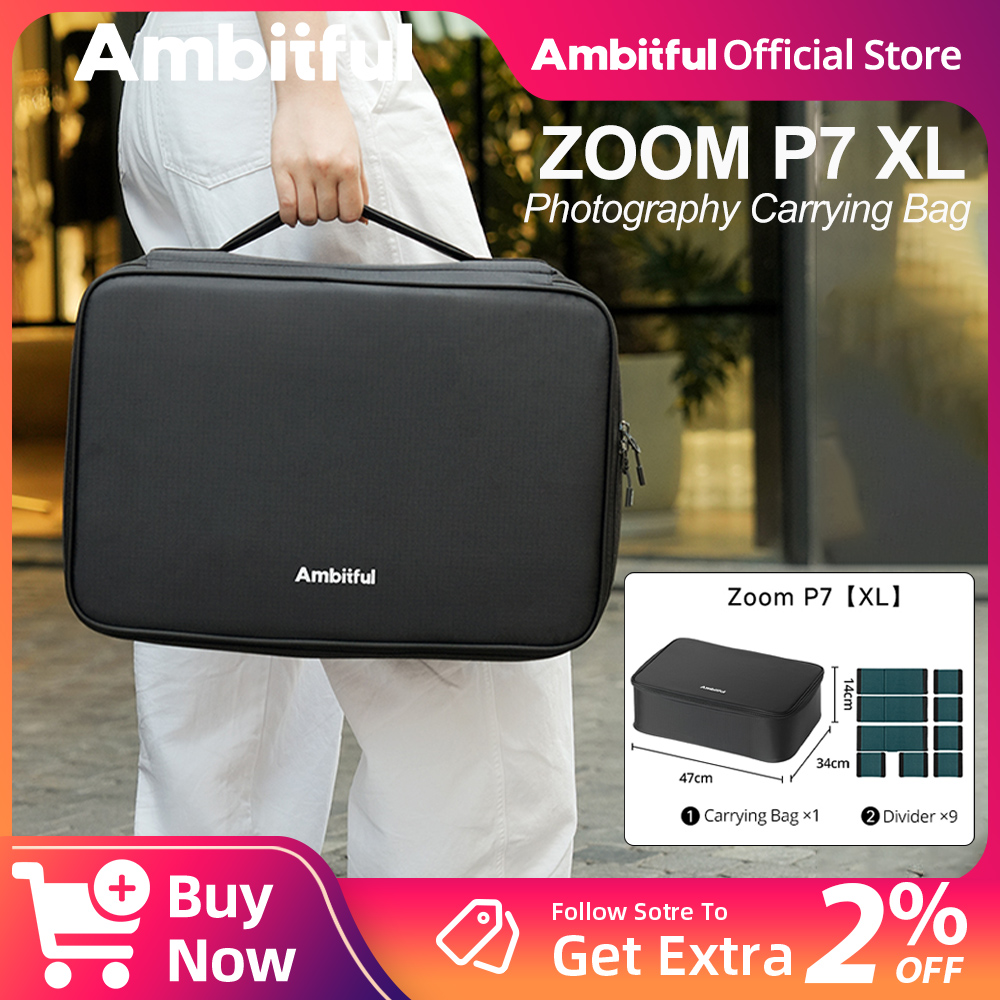 Drone Camera Case - Ambitful ZOOM P7II XL Bolsa de