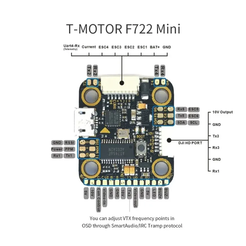 Combo T-Motor MINI F7 FC & F45 - Betaflight Fc F7 avaliação e preço